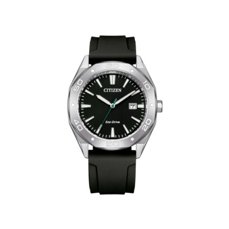 Reloj Citizen Active Sport BM763-01E. Género: Hombre. Material: Acero. Tamaño: De 39mm a 42mm. Correa: Silicona. Color esfera: Negro. Estilo: Deportivo. Movimiento: Eco Drive. Características técnicas: Hora y segundero,Calendario,Reserva de marcha