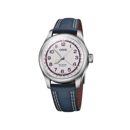Reloj Oris Hank Aaron Limited Edition 01 754 7785 4081-Set. Género: Hombre. Material: Acero. Tamaño: De 39mm a 42mm. Correa: Piel. Color esfera: Blanco. Estilo: Deportivo. Movimiento: Automático. Características técnicas: Hora y segundero,Calendario,Reserva de marcha