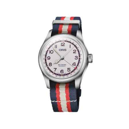 Reloj Oris Hank Aaron Limited Edition 01 754 7785 4081-Set. Género: Hombre. Material: Acero. Tamaño: De 39mm a 42mm. Correa: Piel. Color esfera: Blanco. Estilo: Deportivo. Movimiento: Automático. Características técnicas: Hora y segundero,Calendario,Reserva de marcha