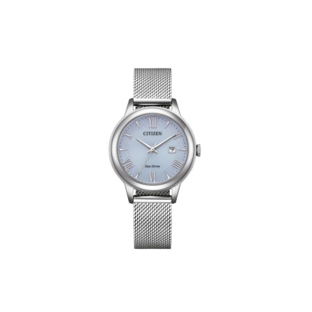Reloj Citizen Lady Dress EW2621-75L. Género: Mujer. Material: Acero. Tamaño: Menos de 32mm. Correa: Acero. Color esfera: Azul. Estilo: Clásico,Cocktail. Movimiento: Eco Drive. Características técnicas: Hora y segundero,Calendario,Reserva de marcha