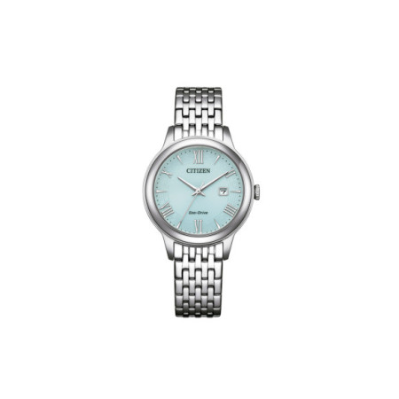 Reloj Citizen Lady Dress EW2621-59M. Género: Hombre. Material: Acero. Tamaño: Menos de 32mm. Correa: Acero. Color esfera: Verde. Estilo: Clásico,Cocktail. Movimiento: Eco Drive. Características técnicas: Hora y segundero,Calendario,Reserva de marcha