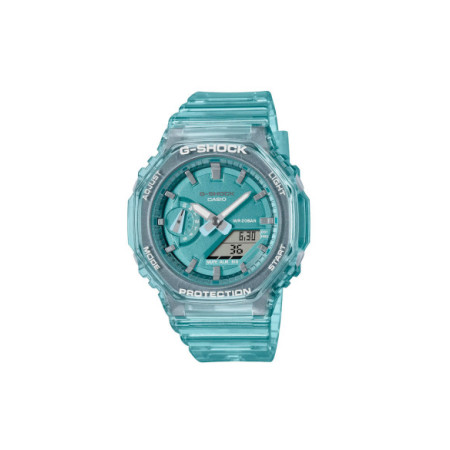 Reloj Casio G-Shock GMA-S2100SK-2AER. Género: Mujer. Material: Resina. Tamaño: De 39mm a 42mm. Correa: Resina. Color esfera: Otros. Estilo: Deportivo. Movimiento: Cuarzo. Características técnicas: Multifunción,Digital