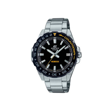 Reloj Casio Edifice EFV-120DB-1AVUEF. Género: Hombre. Material: Acero. Tamaño: De 39mm a 42mm. Correa: Acero. Color esfera: Negro. Estilo: Casual. Movimiento: Cuarzo. Características técnicas: Hora y segundero,Calendario