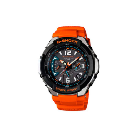 Reloj Casio G-Shock Gravitymaster GW-3000M-4AER. Género: Hombre. Material: Acero,Resina. Tamaño: Más de 46mm. Correa: Resina. Color esfera: Negro. Estilo: Casual,Deportivo. Movimiento: Cuarzo. Características técnicas: Multifunción