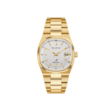 Reloj Bulova Precisionist Super Seville 97B223. Género: Hombre. Material: Acero. Tamaño: De 32mm a 38mm. Correa: Acero. Color esfera: Beige. Estilo: Casual. Movimiento: Cuarzo. Características técnicas: Hora y segundero,Calendario