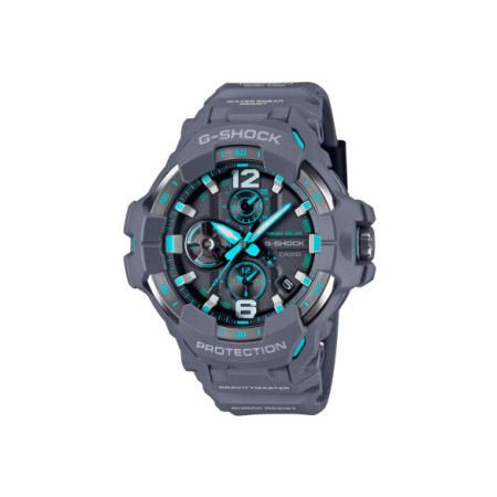 Reloj Casio G-Shock Gravitymaster GR-B300-8A2ER. Género: Hombre. Material: Resina. Tamaño: Más de 46mm. Correa: Resina. Color esfera: Gris. Estilo: Aviador,Tecnológico. Movimiento: Solar. Características técnicas: Hora y segundero,Multifunción