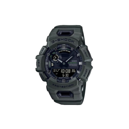Reloj Casio G-Shock G-Squad GBA-900UU-3AER. Género: Hombre. Material: Resina. Tamaño: Más de 46mm. Correa: Resina. Color esfera: Negro. Estilo: Deportivo,Tecnológico. Movimiento: Cuarzo. Características técnicas: Multifunción,Digital