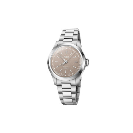 Reloj Oris Big Crown 01 531 7797 4056-07 8 17 06. Género: Mujer. Material: Acero. Tamaño: De 32mm a 38mm. Correa: Acero. Color esfera: Beige. Estilo: Casual,Aviador. Movimiento: Automático. Características técnicas: Hora y segundero,Reserva de marcha