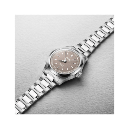 Reloj Oris Big Crown 01 531 7797 4056-07 8 17 06. Género: Mujer. Material: Acero. Tamaño: De 32mm a 38mm. Correa: Acero. Color esfera: Beige. Estilo: Casual,Aviador. Movimiento: Automático. Características técnicas: Hora y segundero,Reserva de marcha