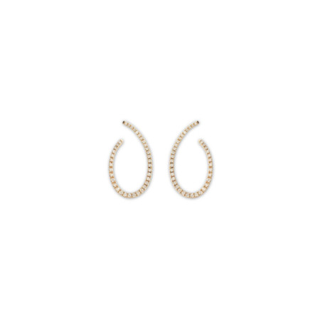 Pendientes Oro Amarillo Y Diamantes. Género: Mujer. Material: Oro amarillo. Piedras: Diamantes