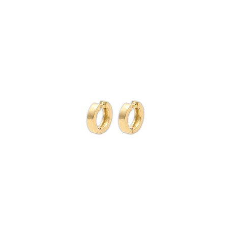 Argollas Oro Amarillo. Género: Mujer. Material: Oro amarillo. Piedras: Sin gemas