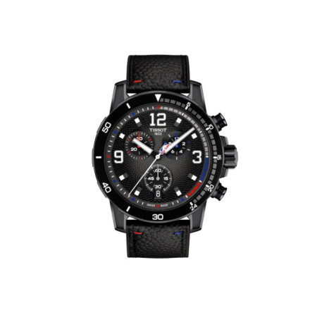 Reloj Tissot Supersport NBA Special Edition T125.617.37.067.00. Género: Hombre. Material: Acero. Tamaño: De 43mm a 46mm. Correa: Piel. Color esfera: Negro. Estilo: Deportivo. Movimiento: Cuarzo. Características técnicas: Hora y segundero,Cronógrafo