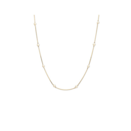 Gargantilla Oro Amarillo Y Perlas. Género: Mujer. Material: Oro amarillo. Piedras: Perlas