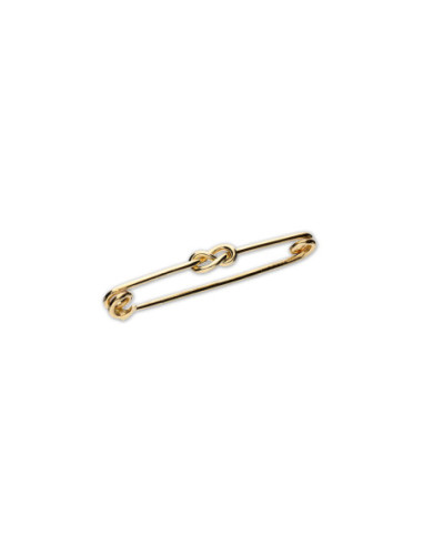 Alfiler Nudo Oro Amarillo