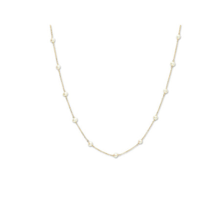 Gargantilla Oro Amarillo Y Perlas. Género: Mujer. Material: Oro amarillo. Piedras: Perlas