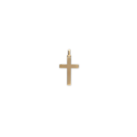Colgante Cruz Oro Amarillo. Género: Mujer,Hombre. Material: Oro amarillo. Piedras: Sin gemas