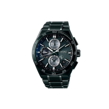 Reloj Seiko Astron SSH179J1. Género: Hombre. Material: Titanio. Tamaño: De 43mm a 46mm. Correa: Titanio. Color esfera: Negra. Estilo: Deportivo. Movimiento: Solar. Características técnicas: Hora y segundero,Cronógrafo,Calendario,Multifunción