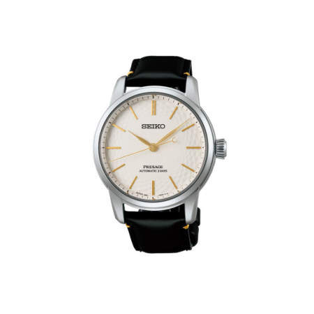Reloj Seiko Presage Classic Series Limited Edition SPB497J1. Género: Hombre. Material: Acero. Tamaño: De 39mm a 42mm. Correa: Piel. Color esfera: Beige. Estilo: Clásico. Movimiento: Automático. Características técnicas: Hora y segundero,Reserva de marcha