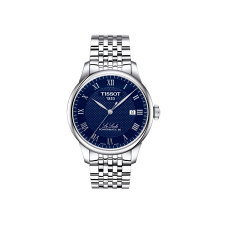 Reloj Tissot Le Locle Powermatic 80 T006.407.11.043.00. Género: Hombre. Material: Acero. Tamaño: De 39mm a 42mm. Correa: Acero. Color esfera: Azul. Estilo: Clásico. Movimiento: Automático. Características técnicas: Hora y segundero,Calendario,Reserva de marcha
