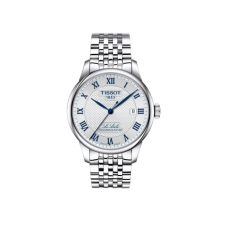 Reloj Tissot Le Locle Powermatic 80 20Th Anniversary T006.407.11.033.03. Género: Hombre. Material: Acero. Tamaño: De 39mm a 42mm. Correa: Acero. Color esfera: Plata. Estilo: Clásico. Movimiento: Automático. Características técnicas: Hora y segundero,Calendario,Reserva de marcha