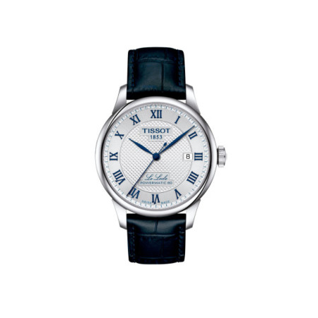Reloj Tissot Le Locle Powermatic 80 20Th Anniversary T006.407.11.033.03. Género: Hombre. Material: Acero. Tamaño: De 39mm a 42mm. Correa: Acero. Color esfera: Plata. Estilo: Clásico. Movimiento: Automático. Características técnicas: Hora y segundero,Calendario,Reserva de marcha