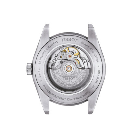 Reloj Tissot Gentleman Powermatic 80 Silicium T127.407.11.091.01. Género: Hombre. Material: Acero. Tamaño: De 39mm a 42mm. Correa: Acero. Color esfera: Verde. Estilo: Casual. Movimiento: Automático. Características técnicas: Hora y segundero,Calendario,Reserva de marcha