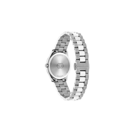 Reloj Gucci G-Timeless YA1265069. Género: Mujer. Material: Acero. Tamaño: Menos de 32mm. Correa: Acero. Color esfera: Otros. Estilo: Clásico. Movimiento: Cuarzo. Características técnicas: Hora y segundero