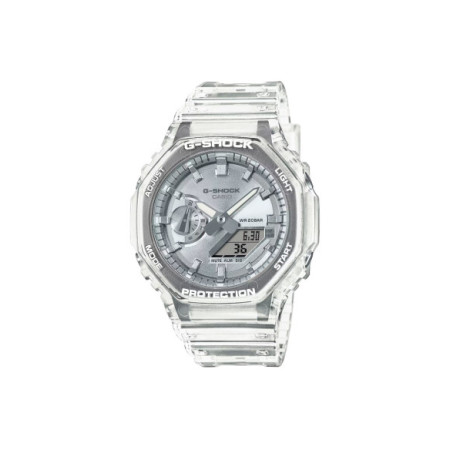 Reloj Casio G-Shock GA-2100BM-7A8ER. Género: Mujer,Hombre. Material: Resina. Tamaño: De 43mm a 46mm. Correa: Resina. Color esfera: Plata. Estilo: Deportivo. Movimiento: Cuarzo. Características técnicas: Hora y segundero,Multifunción,Digital