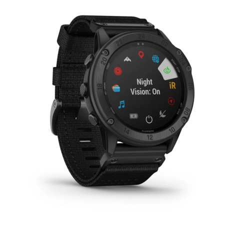 Reloj Garmin Tactix Delta Solar 010-02357-11. Género: Hombre. Material: Polímero reforzado. Tamaño: Más de 46mm. Correa: Nato. Color esfera: Otros. Estilo: Tecnológico. Movimiento: Solar. Características técnicas: Multifunción,Digital