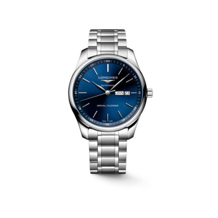Reloj The Longines Master Collection L2.920.4.92.6. Género: Hombre. Material: Acero. Tamaño: De 39mm a 42mm. Correa: Acero. Color esfera: Azul. Estilo: Cocktail,Clásico. Movimiento: Automático. Características técnicas: Hora y segundero,Calendario,Reserva de marcha