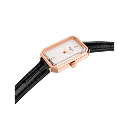 Reloj Tissot SRV 30MM T160.110.36.113.00. Género: Mujer. Material: Acero. Tamaño: Menos de 32mm. Correa: Piel. Color esfera: Nácar. Estilo: Clásico. Movimiento: Cuarzo. Características técnicas: Hora y segundero