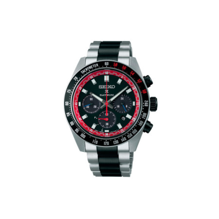 Reloj Seiko Prospex Speedtimer Limited Edition SSC957P1. Género: Hombre. Material: Acero. Tamaño: De 39mm a 42mm. Correa: Acero. Color esfera: Negro. Estilo: Deportivo. Movimiento: Solar. Características técnicas: Hora y segundero,Calendario,Cronógrafo