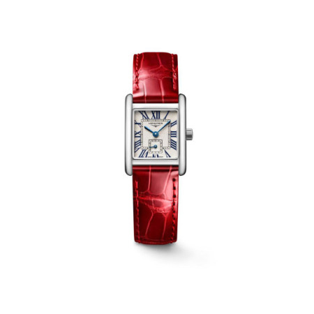 Reloj Longines Mini DolceVita L5.200.4.71.5. Género: Mujer. Material: Acero. Tamaño: Menos de 32mm. Correa: Piel. Color esfera: Plata. Estilo: Clásico,Cocktail. Movimiento: Cuarzo. Características técnicas: Hora y segundero