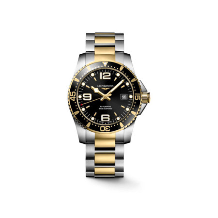 Reloj Longines Hydroconquest L3.742.3.56.7. Género: Hombre. Material: Acero. Tamaño: De 39mm a 42mm. Correa: Acero. Color esfera: Negro. Estilo: Deportivo,Casual. Movimiento: Automático. Características técnicas: Hora y segundero,Calendario,Reserva de marcha