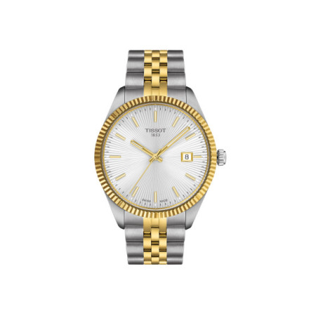 Reloj Tissot Ballade 40MM T156.410.22.031.00. Género: Hombre. Material: Acero. Tamaño: De 39mm a 42mm. Correa: Acero. Color esfera: Plata. Estilo: Clásico. Movimiento: Cuarzo. Características técnicas: Calendario,Hora y segundero