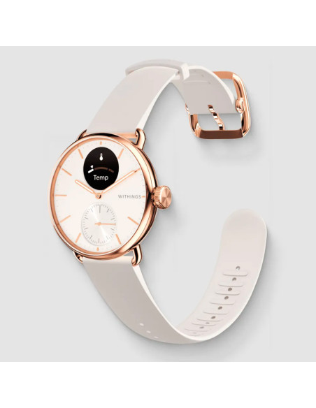 Reloj Withings ScanWatch 2 38 mm Arena Y Oro Rosa