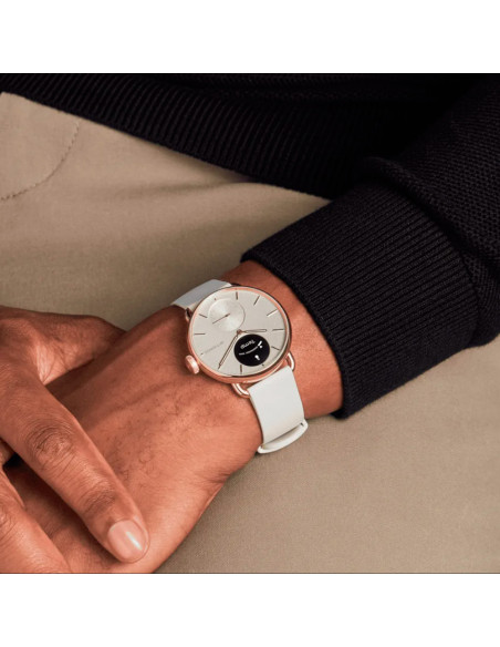 Reloj Withings ScanWatch 2 38 mm Arena Y Oro Rosa
