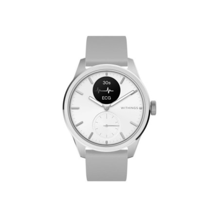 Reloj Withings ScanWatch 2. Género: Hombre,Mujer. Material: Acero. Tamaño: De 39mm a 42mm. Correa: Otros. Color esfera: Blanco. Estilo: Tecnológico. Movimiento: Cuarzo. Características técnicas: Multifunción