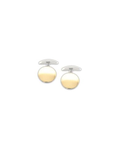 Gemelos Oro Amarillo Y Plata