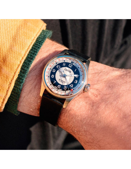 Reloj Oris Big Crown Pointer Date Bullseye 01 754 7779 4601-07 5 19 25