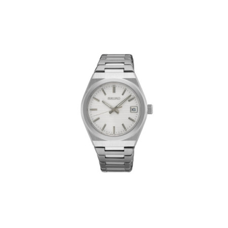 Reloj Seiko Neo Classic SUR573P1. Género: Mujer. Material: Acero. Tamaño: De 32mm a 38mm. Correa: Acero. Color esfera: Plata. Estilo: Clásico. Movimiento: Cuarzo. Características técnicas: Calendario,Hora y segundero