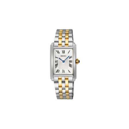 Reloj Seiko SWR087P1. Género: Mujer. Material: Acero. Tamaño: Menos de 32mm. Correa: Acero. Color esfera: Blanco. Estilo: Clásico. Movimiento: Cuarzo. Características técnicas: Solo hora