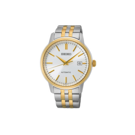 Reloj Seiko Neo Classic SRPH92K1. Género: Hombre. Material: Acero. Tamaño: De 39mm a 42mm. Correa: Acero. Color esfera: Plata. Estilo: Clásico. Movimiento: Automático. Características técnicas: Calendario,Reserva de marcha,Hora y segundero