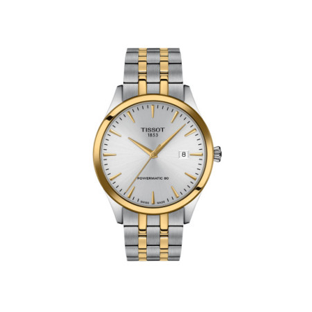 Reloj Tissot Classic Dream 40 mm T158.407.22.031.00. Género: Hombre. Material: Acero. Tamaño: De 39mm a 42mm. Correa: Acero. Color esfera: Plata. Estilo: Clásico. Movimiento: Automático. Características técnicas: Hora y segundero,Calendario,Reserva de marcha