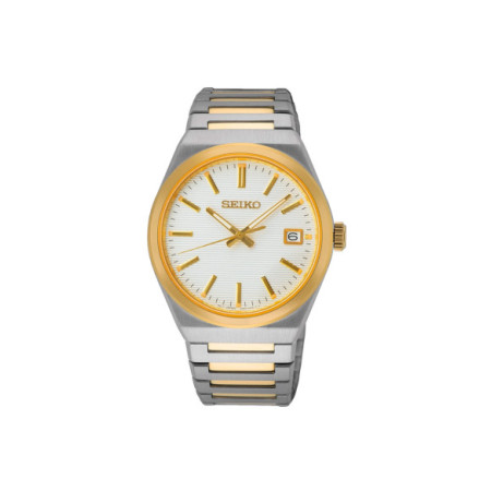 Reloj Seiko Neo Classic SUR558P1. Género: Hombre. Material: Acero. Tamaño: De 39mm a 42mm. Correa: Acero. Color esfera: Plata. Estilo: Clásico. Movimiento: Cuarzo. Características técnicas: Hora y segundero,Calendario