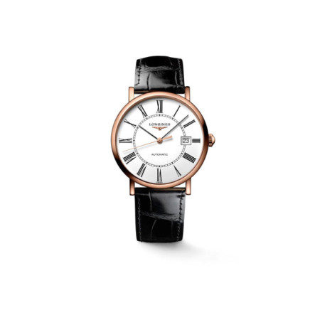 Reloj Longines Elegant Collection L4.787.8.11.4. Género: Hombre,Mujer. Material: Oro. Tamaño: De 32mm a 38mm. Correa: Piel. Color esfera: Blanco. Estilo: Clásico,Cocktail. Movimiento: Automático. Características técnicas: Hora y segundero,Calendario,Reserva de marcha