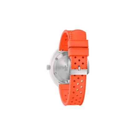 Reloj Bulova Snorkel 98B448. Género: Hombre,Mujer. Material: Cerámica. Tamaño: De 39mm a 42mm. Correa: Caucho. Color esfera: Blanco. Estilo: Deportivo. Movimiento: Cuarzo. Características técnicas: Calendario,Hora y segundero