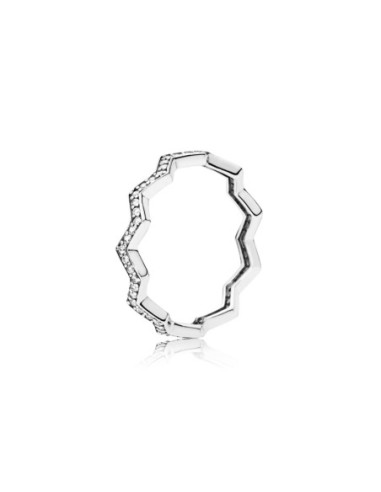 Anillo Pandora Zigzag Brillante 197751CZ