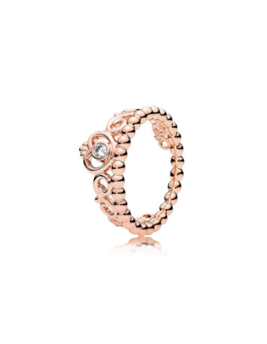 Anillo Pandora Rose Tiara De Mi Princesa 180880CZ