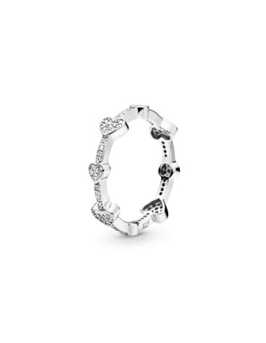 Anillo Pandora Corazones Seductores 197729CZ